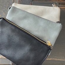 Load image into Gallery viewer, Earth Gray Crossbody Clutch Purse
